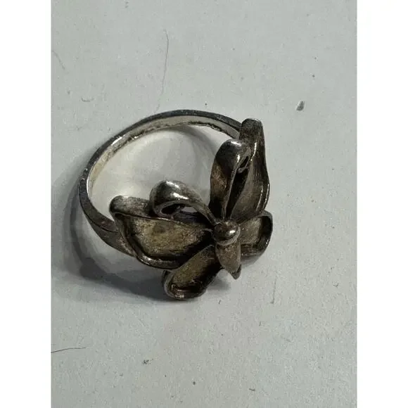 Butterfly Bronze Color Fashion Ring Size 6.25 - Picture 1 of 5